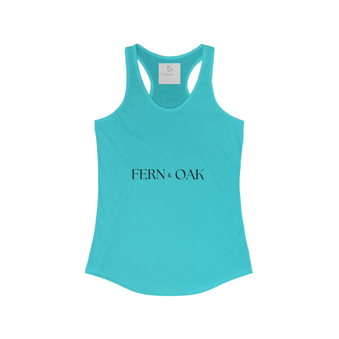 Fern and Oak Classic Women's Ideal Racerback Tank