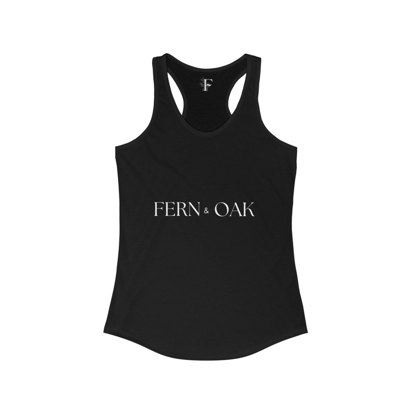 Fern and Oak Classic Women's Ideal Racerback Tank