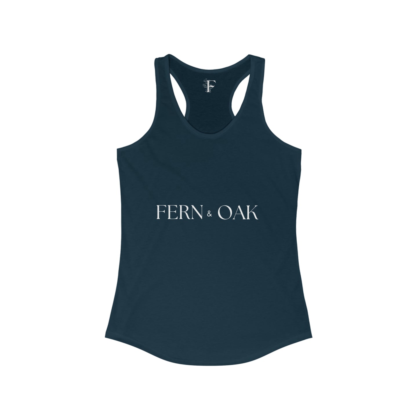 Fern and Oak Classic Women's Ideal Racerback Tank