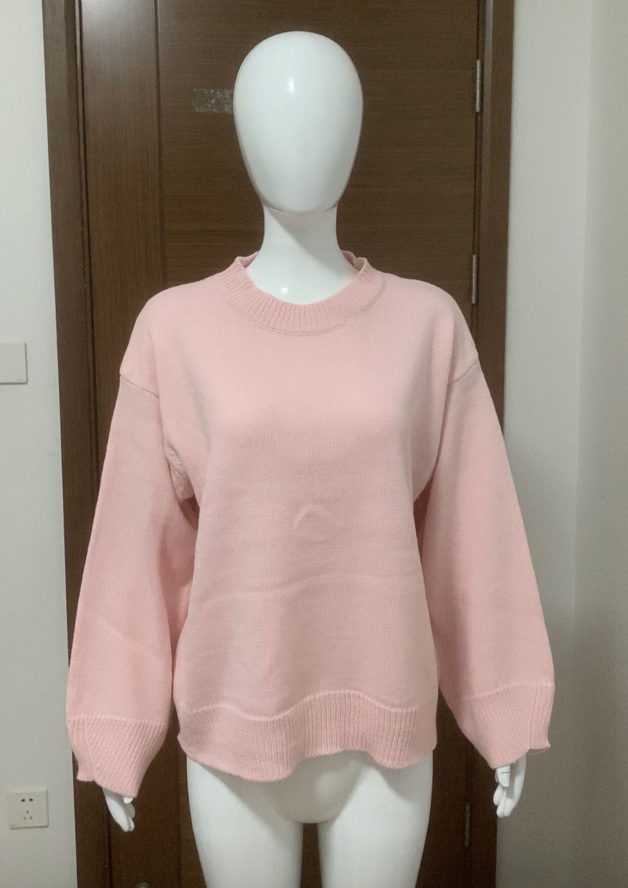 Shop Light Pink Comfort Pullover Sweater - Fern and Oak