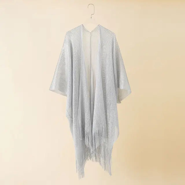 Tasseled Beach Cover-Up - Fern and Oak