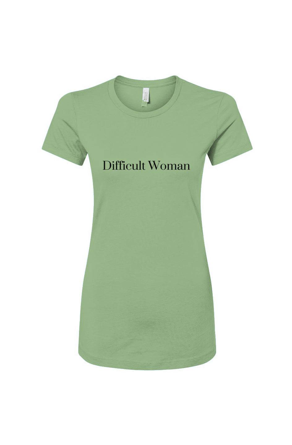 Difficult Woman Slim Fit Tee - Fern and Oak