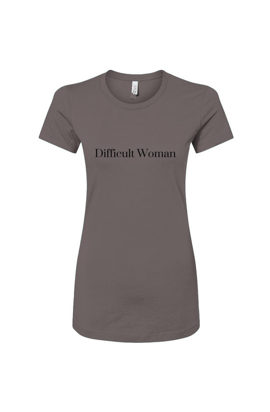 Difficult Woman Slim Fit Tee - Fern and Oak