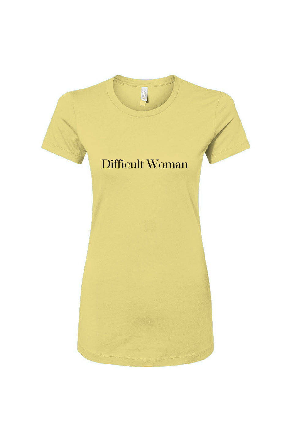 Difficult Woman Slim Fit Tee - Fern and Oak