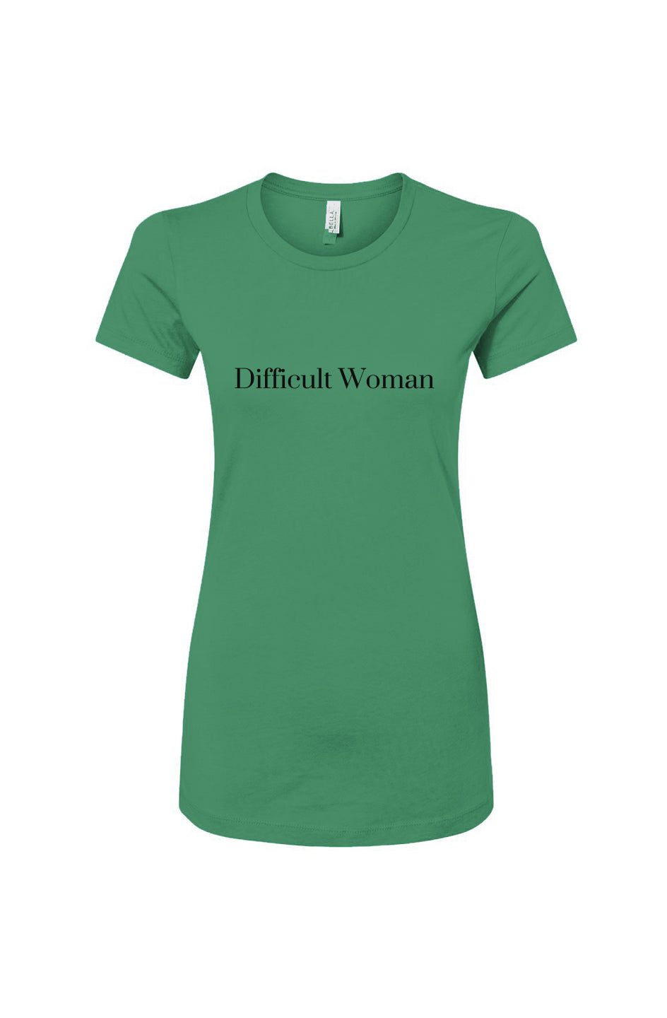 Difficult Woman Slim Fit Tee - Fern and Oak