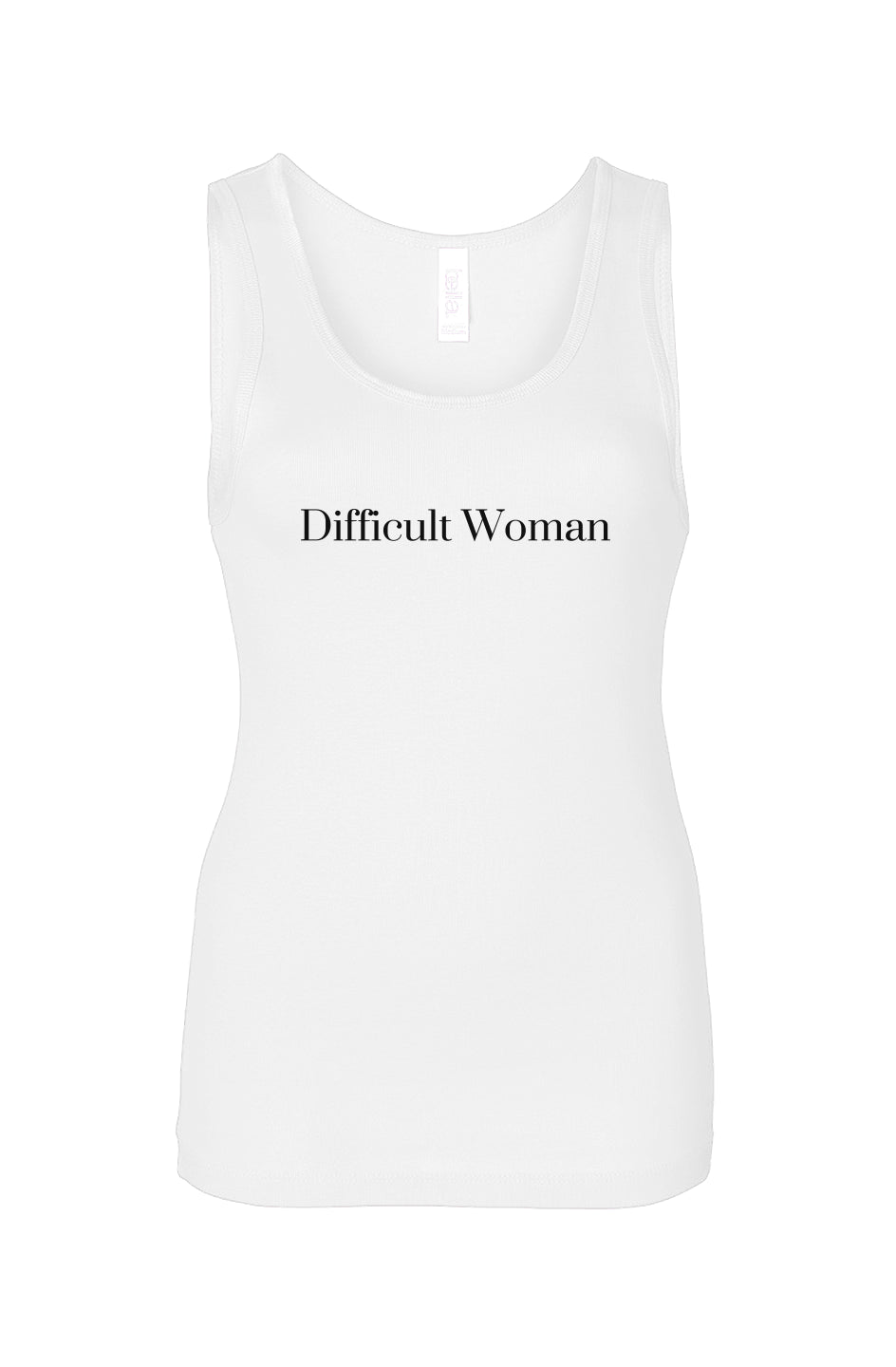 Difficult Woman Ribbed Tank - Fern and Oak