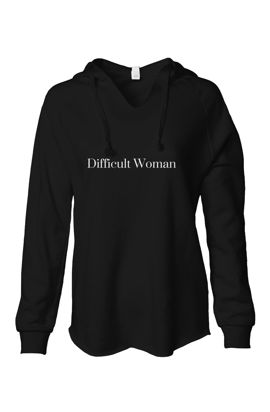 Difficult Woman Lightweight Hoodie - Fern and Oak