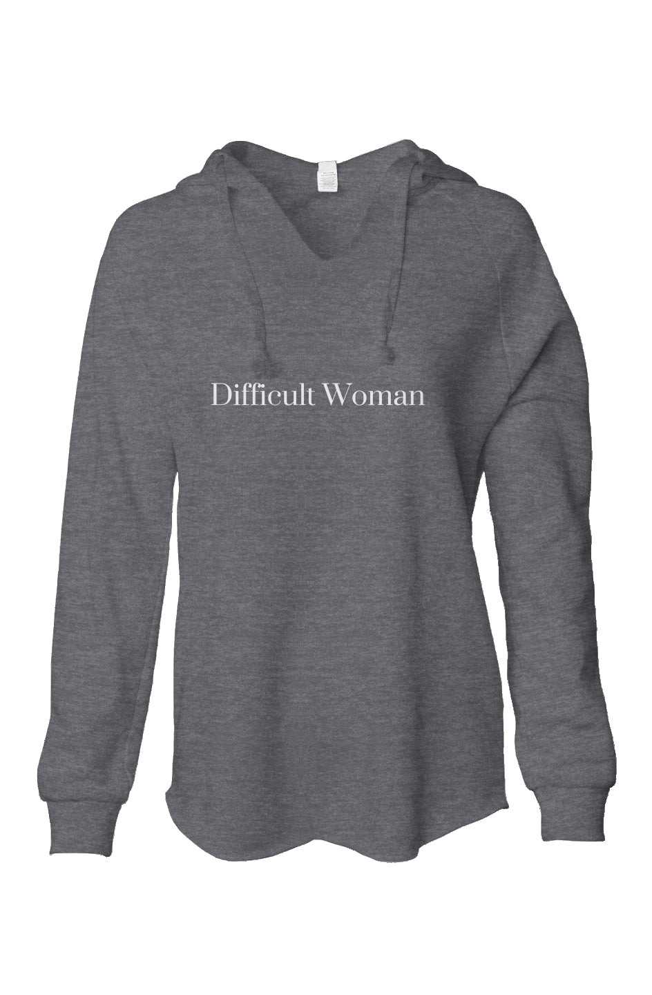 Difficult Woman Lightweight Hoodie - Fern and Oak