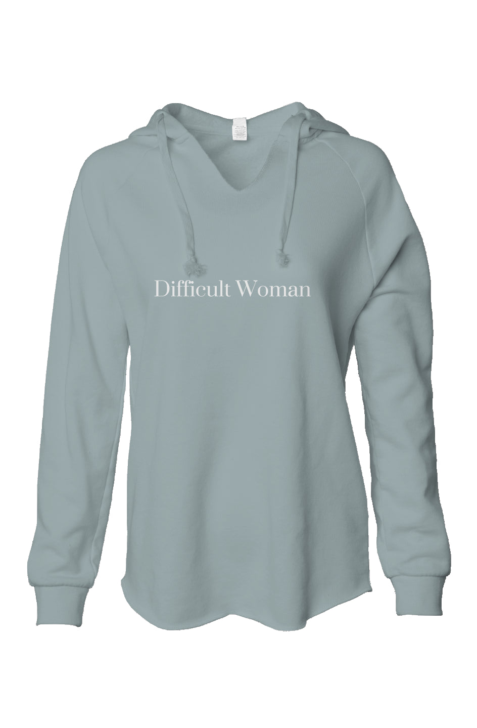 Difficult Woman Lightweight Hoodie - Fern and Oak