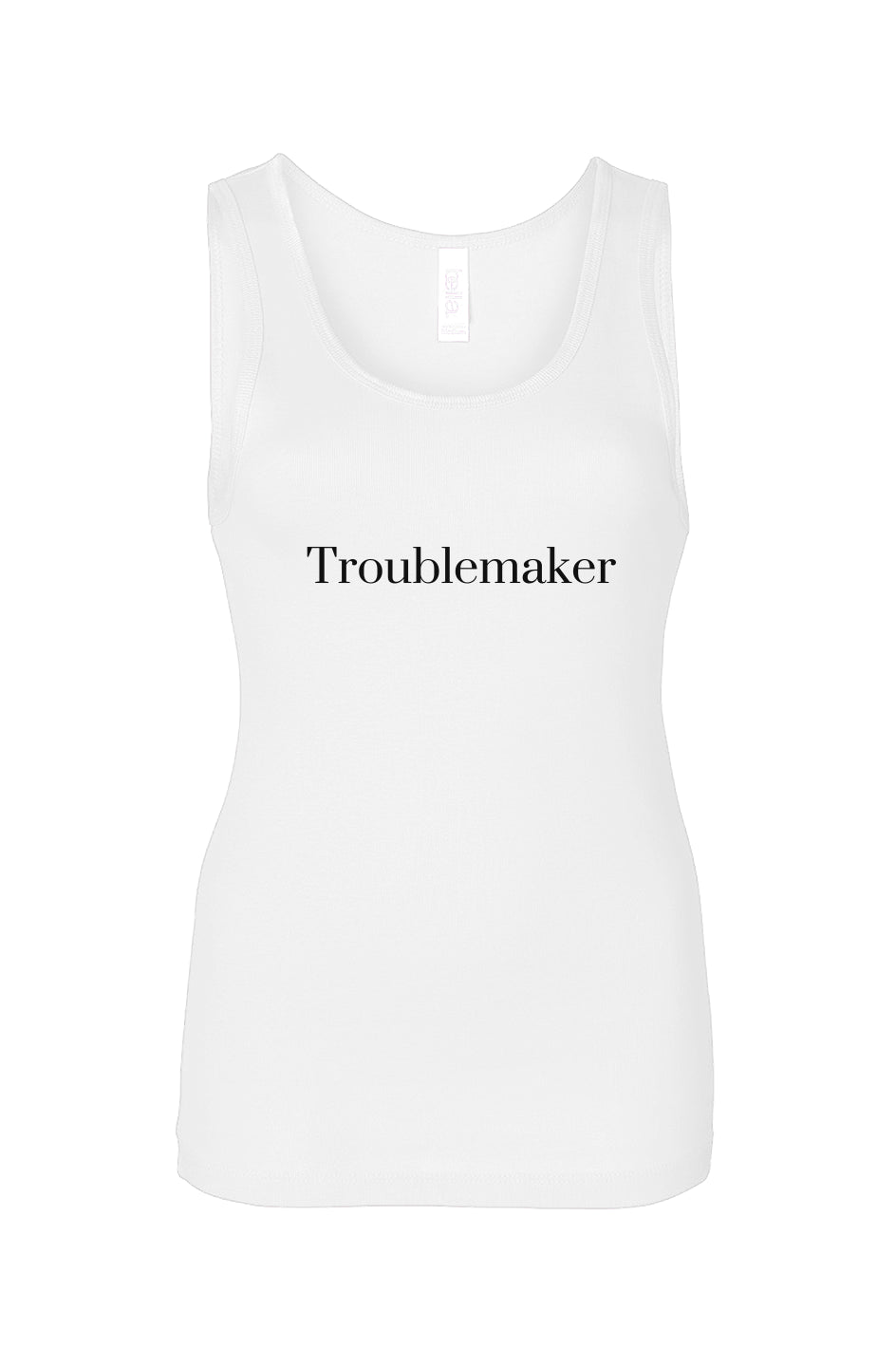 Troublemaker Ribbed Tank - Fern and Oak