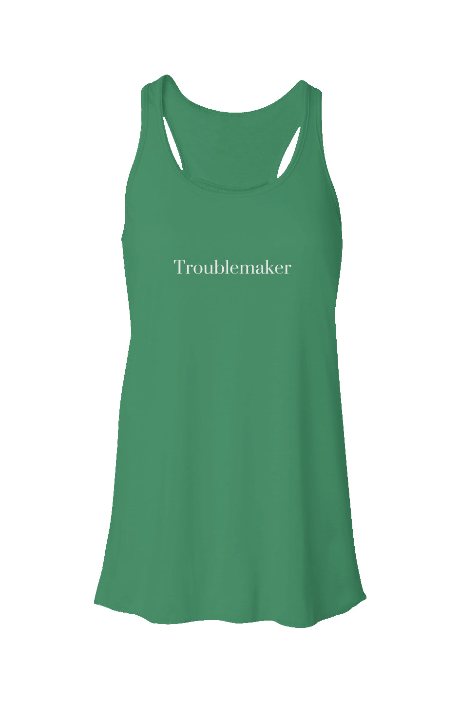 Troublemaker Flowy Racerback Tank