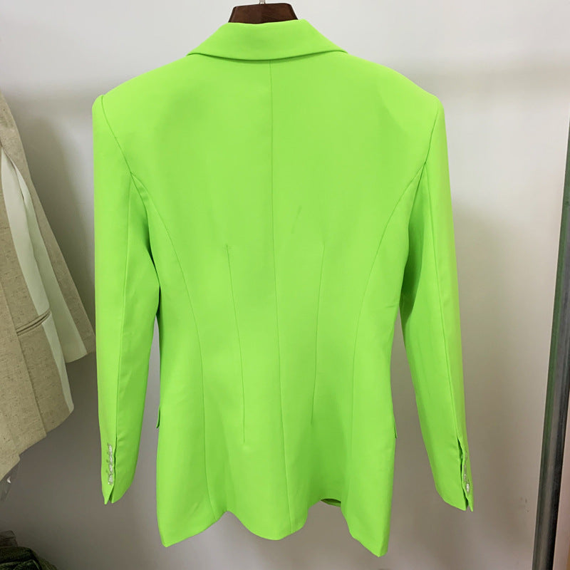 The BAM Fluorescent Green Blazer