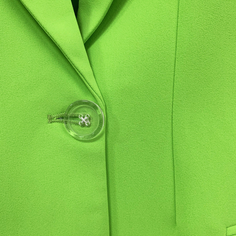 The BAM Fluorescent Green Blazer