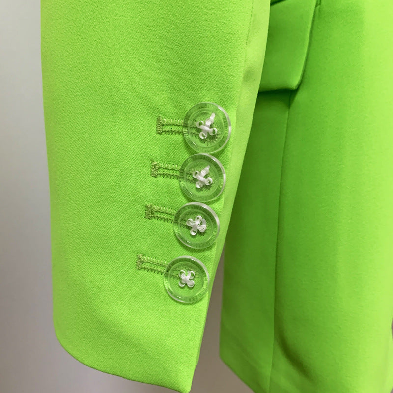 The BAM Fluorescent Green Blazer