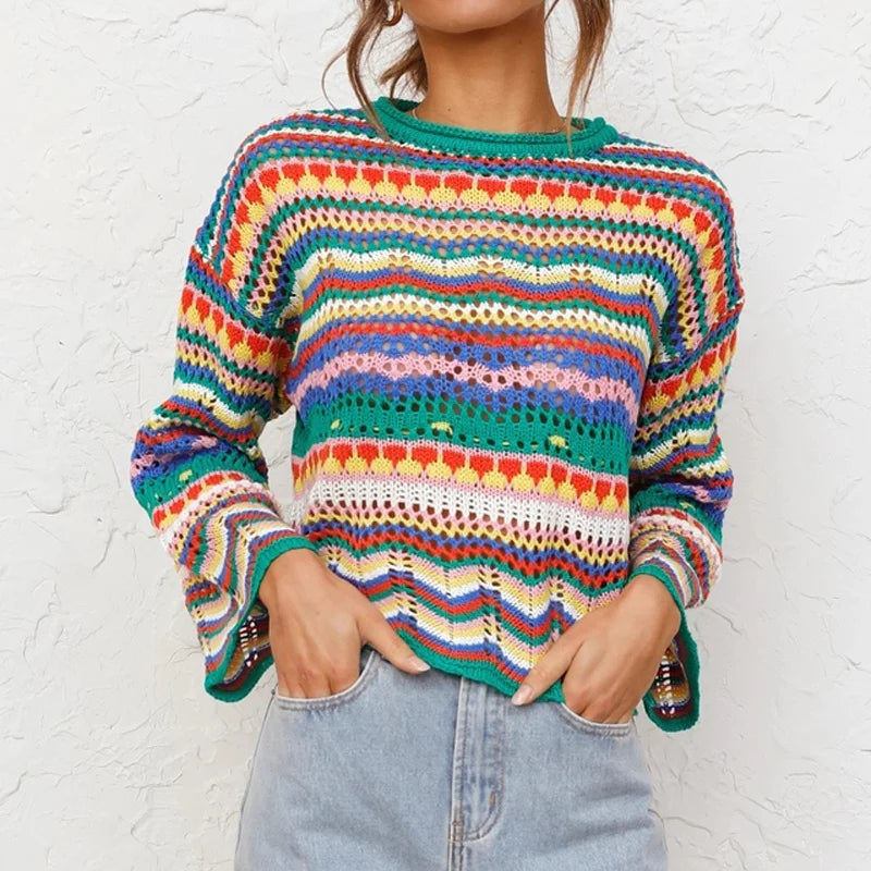 That 70's Knit Sweater - Fern and Oak